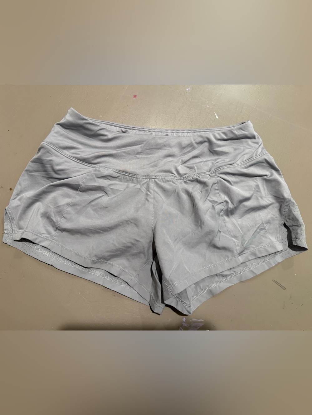 Women’s Nike Dri-Fit Light Gray shorts XS